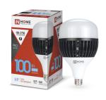 Лампа LED-HP-PRO 100W E27 6500K 9500Лм 230V (переходник Е40), IN HOME